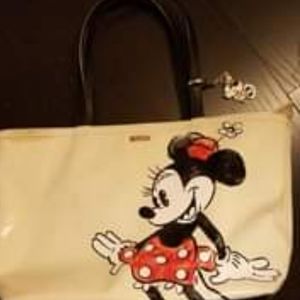 Kate Spade x Disney New York Minnie Mouse Tota and Charm